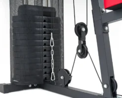 Hop-Sport HS-1044K Kraftstation Für Zuhause - Fitnessstation + 66 Kg Gewichte, Multigym Fitnesscenter Mit Seilzug, Butterfly Und Latzug -Globbervi Verkaufe 808af635d093e644cf8adb38a4622809