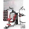 Einzigartige 45in1 Premium Kraftstation HGX200 Für Unzählige Trainingsvarianten. Sportstech Multifunktions-Homegym Mit Stepper, Fitnessstation Aus Eva Material Für Zuhause- Robuste Konstruktion