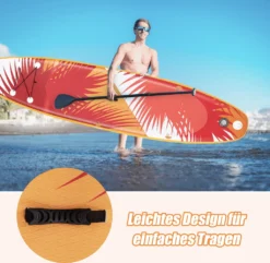 COSTWAY 320 Cm X 76 Cm X 15 Cm Stand Up Paddling Board, Inkl. Rucksack, Pumpe, Verstellbares Paddel, Sicherheitsleine, Bungee-Seil Und Reparaturset, SUP Board 150kg Aufblasbar Orange 10 COSTWAY 320 Cm X 76 Cm X 15 Cm Stand Up Paddling Board, Inkl. Rucksack, Pumpe, Verstellbares Paddel, Sicherheitsleine, Bungee-Seil Und Reparaturset, SUP Board 150kg Aufblasbar Orange -Globbervi Verkaufe 80dc4dc4d8855c42ff3c9ac2ce2c979c