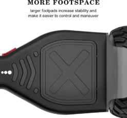 MARKBOARD Hoverboard All Terrain Selbstausgleichender Elektroroller Schwarz Mit Leistungsstarker LED-Motorbeleuchtung Bluetooth-App Für Erwachsene Und Kinder 8,5 Zoll -Globbervi Verkaufe 826023eb5f7d02c0011ab49d8ce13c92