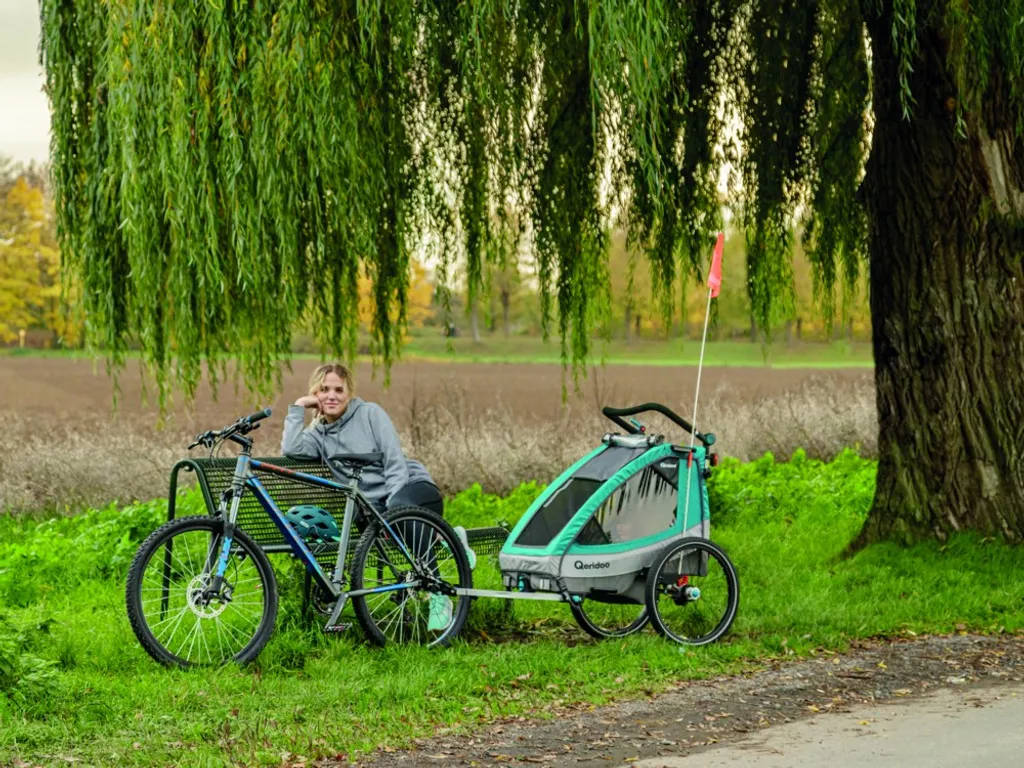 Qeridoo Sportrex1 Petrol Kinderanhänger 16 Qeridoo Sportrex1 Petrol Kinderanhänger – Bild 16