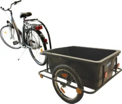 Fahrradanhänger Mit Kupplung 90L Plane Handwagen Transportanhänger Lastenanhänger -Globbervi Verkaufe 84fdd38400bea20ab8ad3c9189241582