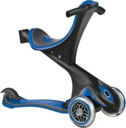 Scooter Kinderroller Dreirad Laufrad Globber Evo Comfort 5in1 Blau