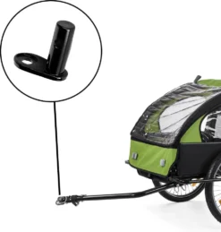 SAMAX Kupplung Für Fahrradanhänger 2in1 Jogger - In Schwarz -Globbervi Verkaufe 86d8e9d67bd23440c3792cc30d060aaa