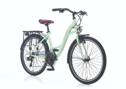 26' Zoll Alu City Bike Mädchen Fahrrad Aluminium Shimano 21 Gang RH 13-14'