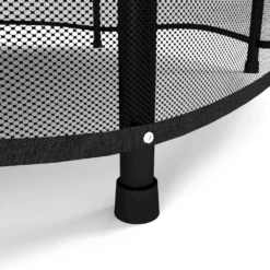 Kinetic Sports Trampolin Kinder Indoortrampolin Jumper 140 Cm Randabdeckung Stangen Gepolstert, Gummiseil-Federung Sicherheitsnetz Pink -Globbervi Verkaufe 880bb978c3049472bbc13feec31df712