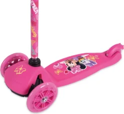 Disney Minnie Mouse 3-wiel Kinderstep Mädchen Fußbremse Rosa