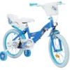 14 Zoll Kinder Mädchen Fahrrad Kinderfahrrad Mädchenfahrrad Mädchenrad Rad Disney Elsa Frozen Die Eiskönigin Huffy 24291w
