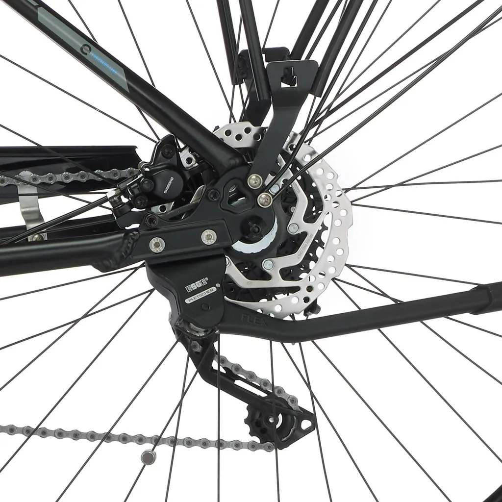 FISCHER E-Bike Pedelec Trekking VIATOR ETD 1861 Damen, Rahmenhöhe 44 Cm, 28 Zoll, Akku 557 Wh, Mittelmotor, Kettenschaltung, LCD Display, Schwarz 11 FISCHER E-Bike Pedelec Trekking VIATOR ETD 1861 Damen, Rahmenhöhe 44 Cm, 28 Zoll, Akku 557 Wh, Mittelmotor, Kettenschaltung, LCD Display, Schwarz – Bild 11