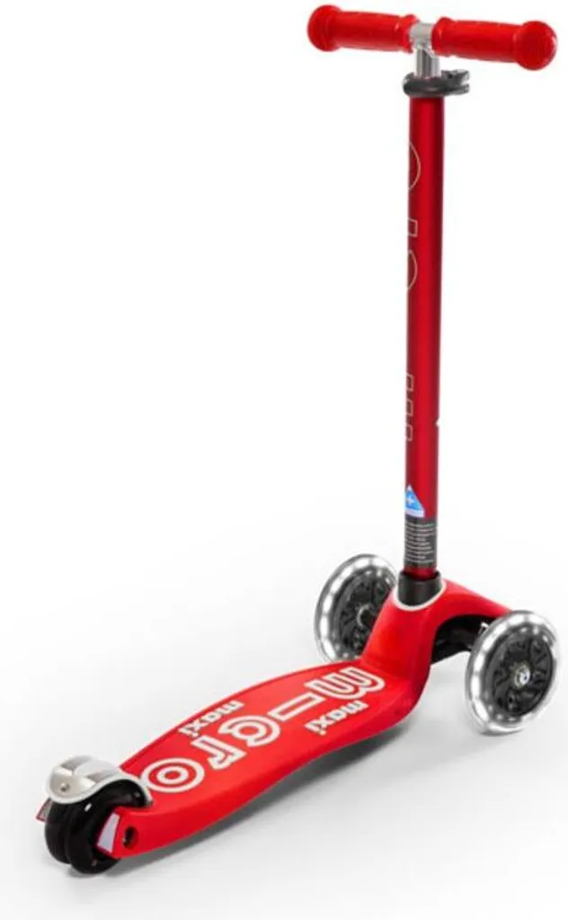 Micro Scooter Maxi Micro Deluxe Rot LED 3 Micro Scooter Maxi Micro Deluxe Rot LED – Bild 3
