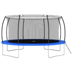 VidaXL Trampolin-Set Rund 460×80 Cm 150 Kg -Globbervi Verkaufe 8e310c18561a32b5699bf44318d4e438