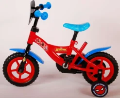 Marvel Kinderfahrräder Jungen Spider-Man 10 Zoll 20 Cm Jungen Über Treppen Rot/Blau -Globbervi Verkaufe 8ebbdbed438a65ae44964d389f76bc1e