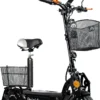 Rolektro, E-Joy 20, Schwarz, Faltbarer E-Scooter Mit Straßenzulassung