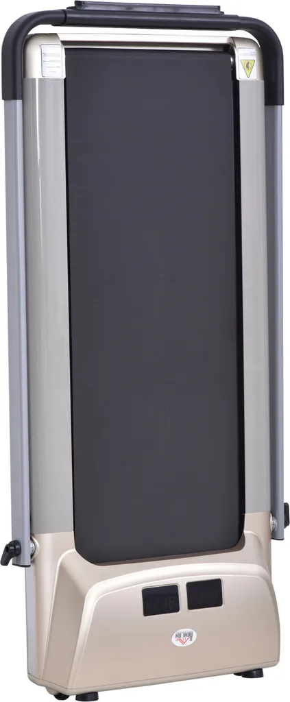 HOMCOM Elektrisches Laufband Mit LCD Display, Faltbares Fitnessgerät, 1-10 Km/h, Stahl, Schwarz, 70 X 128 X 116 Cm 6 HOMCOM Elektrisches Laufband Mit LCD Display, Faltbares Fitnessgerät, 1-10 Km/h, Stahl, Schwarz, 70 X 128 X 116 Cm – Bild 6