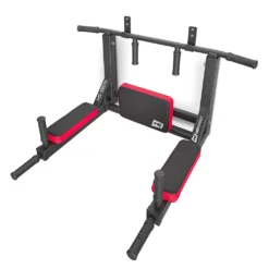 Hop-Sport 2in1 Kraftstation HS-1007K – Dip-Station Mit Klimmzugstange Zur Wandmontage – Pull Up Bar Mit Rutschfesten Griffen -Globbervi Verkaufe 9048cc461475ed92be515e8e7a89c8f9