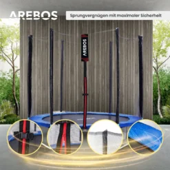 AREBOS Outdoor Trampolin Ø 244 Cm, Komplettset, Gartentrampolin -Globbervi Verkaufe 91c08560eb1f932b16a545dc381df3eb