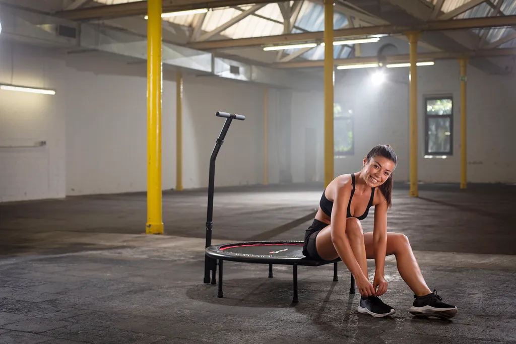 Christopeit Trampolin T 400 Mit Haltestange Und Bungee Cord, 30-2051 4 Christopeit Trampolin T 400 Mit Haltestange Und Bungee Cord, 30-2051 – Bild 4