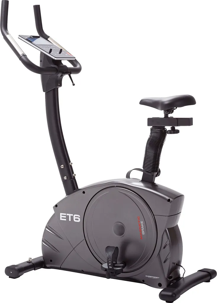 Christopeit Heimtrainer Ergometer ET 6 Schwarz 1 Christopeit Heimtrainer Ergometer ET 6 Schwarz