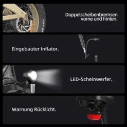 EU- HIMO ZB20 MAX 20'' 4.0 Fatbike E Bike, Mountainbike E Bike , 48V/10Ah Lithium-Ionen-Akkus, Doppelscheibenbremsen, Faltbares Strand-/Schnee-/All Terrain-Elektrofahrrad -Globbervi Verkaufe 92bd6651cbe44d504a73c075c291b23f