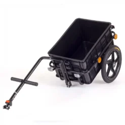 SAMAX Lastenanhänger / Fahrradanhänger Für 60 Kg / 70 Liter In Schwarz -Globbervi Verkaufe 93fa0baec4809e7725d86c3dbee2e860