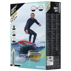 Bestway Hydro-Force Aufblasbares Surfbrett 243×57×7 Cm -Globbervi Verkaufe 9509aff09faa0fe525244ecd34ec12da