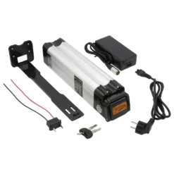 Komplett-Set: Maratron Akku 24V (25,9V) 12Ah 288Wh SilverFish Mit Ladegerät Und Halterung