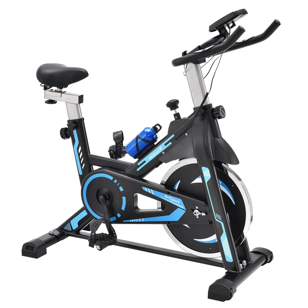 ArtSport Heimtrainer Speedbike RapidPace - Hometrainer Mit Riemenantrieb, 10 Kg Schwungrad, LCD Display & Pulssensoren Fitnessbike Fitness Fahrrad 1 ArtSport Heimtrainer Speedbike RapidPace - Hometrainer Mit Riemenantrieb, 10 Kg Schwungrad, LCD Display & Pulssensoren Fitnessbike Fitness Fahrrad