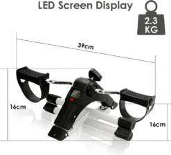 VINGO Heimtrainer Mini Bike Fitnessbike Krafttrainer LCD Trimmrad Zuhause Fitness Hometrainer Indoor Arm Und Beintrainer Buero -Globbervi Verkaufe 96fabf3efcd84698f93c40cef7a98f57 1