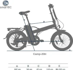 SmartEC 2er Pack Camp-20D & Camp-20H Falt Pedelec/E-Bike 20 Zoll Schwarz -Globbervi Verkaufe 97db907ad6e193678311303cb5ec0a37