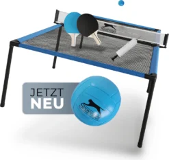 Slazenger Tischtennisplatte Spyder Air - 240 X 120 X 63,5 CM - Leicht Und Kompakt - Mehrere Spiele - Ping Pong Und Tischtennis -Globbervi Verkaufe 98bab4076ecd8d8ebe74521b35c13156
