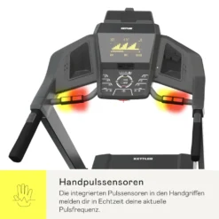 Kettler Laufband Sprinter 2.0, Kinomaps App (Bluetooth), 28 Trainingsprogramme, 4 Nutzerprofile, Geschwindigkeit Bis 16 Km/h , 2PS Motorleistung, 12% Steigung, Grosse Lauffläche 44 X 130cm -Globbervi Verkaufe 9948483cd762b725e96a2cb8c31f2277