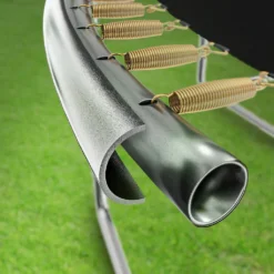 Hop-Sport Trampolin Outdoor - Ø 430 Cm - Safety Gartentrampolin Set Mit Innovativen, Gebogenen Netzstangen, Sicherheitsnetz, Leiter Und Vielen Extras – INTERTEK , Schwarz-grau -Globbervi Verkaufe 996ec6a6fad896d66b8782a6d4714ba6 1