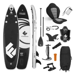 FitEngine Trip SUP-Board Set (Allrounder) - 10- Inkl. Kajak-Sitz