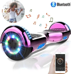 Hoverboards 6.5 Zoll-LED & Bluetooth Mit 350W*2 Motorbeleuchtung-für Kinder Und Jugendliche, Self Balance Scooter Elektroscooter Elektro Skateboard -Globbervi Verkaufe 99df15569ca92a0d88599b9368276b34
