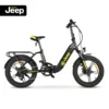 Jeep Fold E-Bike FR 7000, 20“ Kompaktrad, Falt-E-Bike, 7-Gang Kettenschaltung, Black