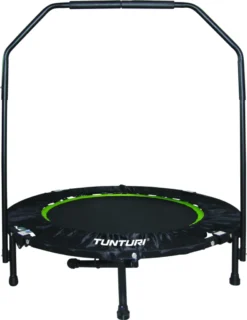 Tunturi Erwachsene Klappbares Fitness Trampolin Ø 104cm Mit Stange Und Randabdeckung / Jumping Fitness Trampolin / Rebounder -Globbervi Verkaufe 9b423bb2fd8766f1fb3fc709182ac409