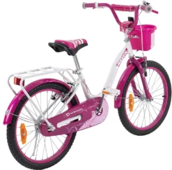 Actionbikes Kinderfahrrad Daisy 20 Zoll - Kinder Fahrrad - V-Brake Bremsen - Kettenschutz - Fahrradständer - Kinderrad - Jugend Fahrrad - Rad - Bike - Mädchen - Pink - 6-9 Jahre -Globbervi Verkaufe 9b7372520631bc7faa77a0879f586618