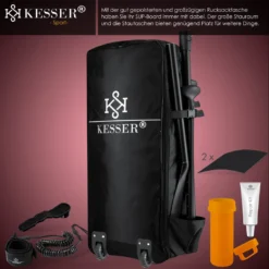 KESSER® SUP Board Aufblasbar Set Mit Sichtfenster Stand Up Paddle Board Premium Surfboard Wassersport | 6 Zoll Dick | Komplettes Zubehör | 130kg , Farbe:(AQUA) Rot 320CM -Globbervi Verkaufe 9c29d781efa464d268910a77e2f8dc8e