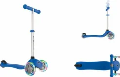 Globber Sport Scooter PRIMO LIGTHS, Navy-Blau Mit Leuchtrolle Roller Scooter Spielzeugknaller Kifahr Rollenoutdoor 0 Bffahrzeuge Räumungsverkauf Versandfrei -Globbervi Verkaufe 9c417630aaf2af9c8aa5bccf278b8614
