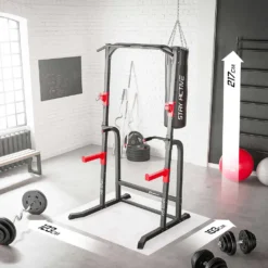 Hop-Sport Power Cage HS-1014K – Multifunktionaler Kraftturm Mit Squat Rack Kniebeugenständer, Dip-Station Und Klimmzugstange -Globbervi Verkaufe 9e6249fc520b513d18e2980c6295147c