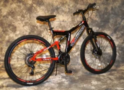 26 Zoll MTB Blackrider Vollgefedert 21-Gang Shimano Kettenschaltung Mit Scheibenbremsen NEU 2638-SCHWARZ-ROT -Globbervi Verkaufe 9eefec1cc5f4ce365786f1cbd5a57e9b