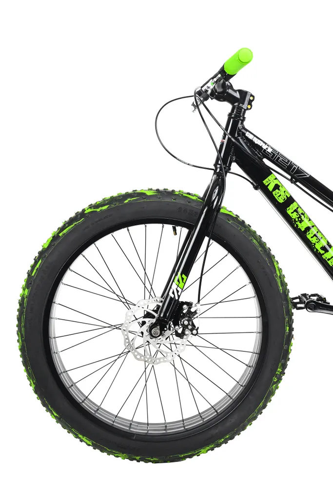 KS Cycling Jugendfahrrad Fatbike 24'' Crusher Schwarz RH 30 Cm 9 KS Cycling Jugendfahrrad Fatbike 24'' Crusher Schwarz RH 30 Cm – Bild 9