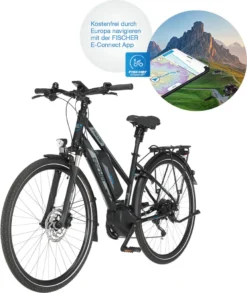 FISCHER E-Bike Pedelec Trekking VIATOR ETD 1861 Damen, Rahmenhöhe 44 Cm, 28 Zoll, Akku 557 Wh, Mittelmotor, Kettenschaltung, LCD Display, Schwarz 27 FISCHER E-Bike Pedelec Trekking VIATOR ETD 1861 Damen, Rahmenhöhe 44 Cm, 28 Zoll, Akku 557 Wh, Mittelmotor, Kettenschaltung, LCD Display, Schwarz -Globbervi Verkaufe 9fec5f0e656f3f4996b3cbc36606fac3