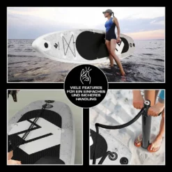 FitEngine Trip SUP-Board Set (Allrounder) - 108 Beton StandUp Paddle Board Stand Up Brett -Globbervi Verkaufe a2c8ff88f1f0bb9afc94267e19e07a93
