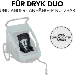 Hauck Bike Trailer Comfort Seat -Globbervi Verkaufe a2e0ebe6a3e9701f908a312fc3d46321
