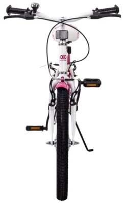 Actionbikes Kinderfahrrad Butterfly 20 Zoll - Kinder Fahrrad - V-Brake Bremsen - Kettenschutz - Fahrradständer - Kinderrad - Jugend Fahrrad - Rad - Bike - Mädchen - Weiß/Pink - 6-9 Jahre -Globbervi Verkaufe a30667d2e19fbaaa5cafea643b2c6c46
