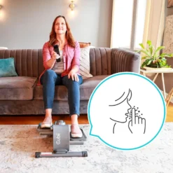 Cubii Go Seated Under Desk Elliptisch, Tragbar Mit Integrierten Rädern Und Einziehbarem Griff, Kompaktes Pedal-Fahrradtrainer Für Heim-Fitness, Beleuchtetes LCD-Display, Mobile App -Globbervi Verkaufe a319dc52bd456f1d2105946cb916c995