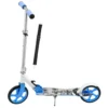 ArtSport Scooter Cityroller Skaterboy Big Wheel 205mm Räder Klappbar & Höhenverstellbar – Kinder-Roller Ab 3 Jahre - Tretroller Bis 100 Kg – Blau