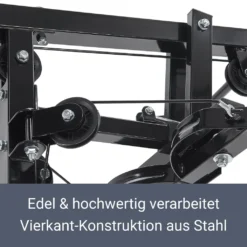 ArtSport Kraftstation ProfiGym 2000 Mit Latzug- & Butterflystange, Seilzug & Beinstrecker - 9 Gewichte Mit 40kg - Multistation Krafttraining Zuhause -Globbervi Verkaufe a40fbca6f1212ce34327a1fe647240c7