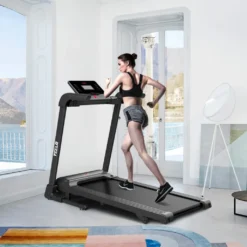 Leonardo Teela Home Gym Digitales Klappbares Elektrisches Fitness-LaufbandHöhe (cm): 112, Breite (cm): 154, Tiefe (cm): 720, Zusammensetzung: STEEL, PP, Modelle: TEELA, Länge (cm): 720 -Globbervi Verkaufe a4132265913ebd484e15df9ce93b546d
